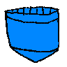 A pocket has appeared. Click to pick it.